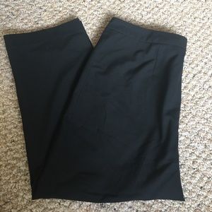 Talbots Heritage black ankle length pants